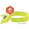 Chill-Its By Ergodyne Bandana, Tie, Low-profile, Cotton, 36-1/2x2, Lime EGO12301 - alternate 3